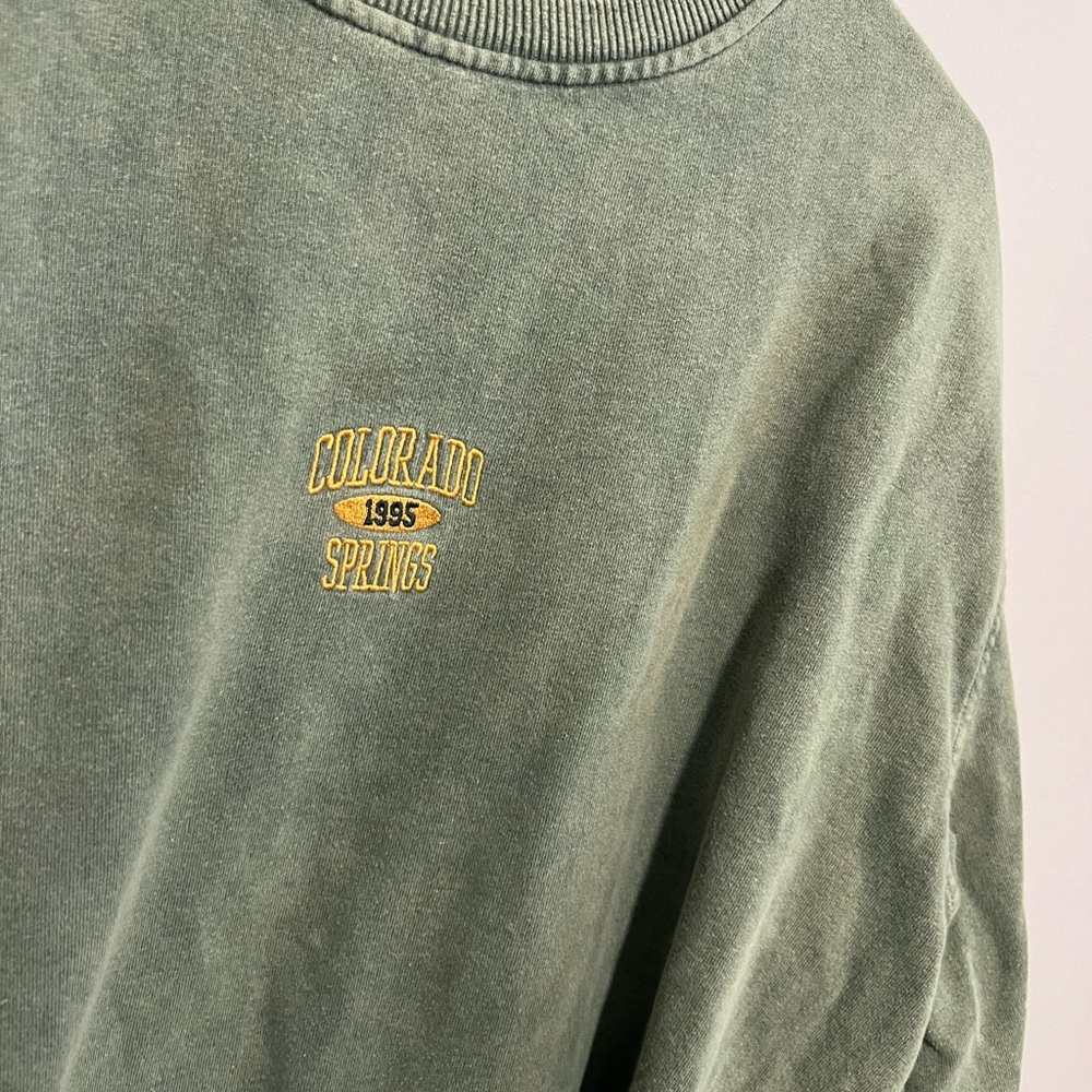 UO Green Colorado Springs Sweatshirt - Picture 2 of 5